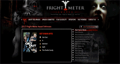 Desktop Screenshot of frightmeterawards.com